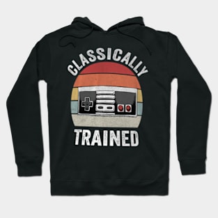 Retro ally Trained Video Gaming Hoodie